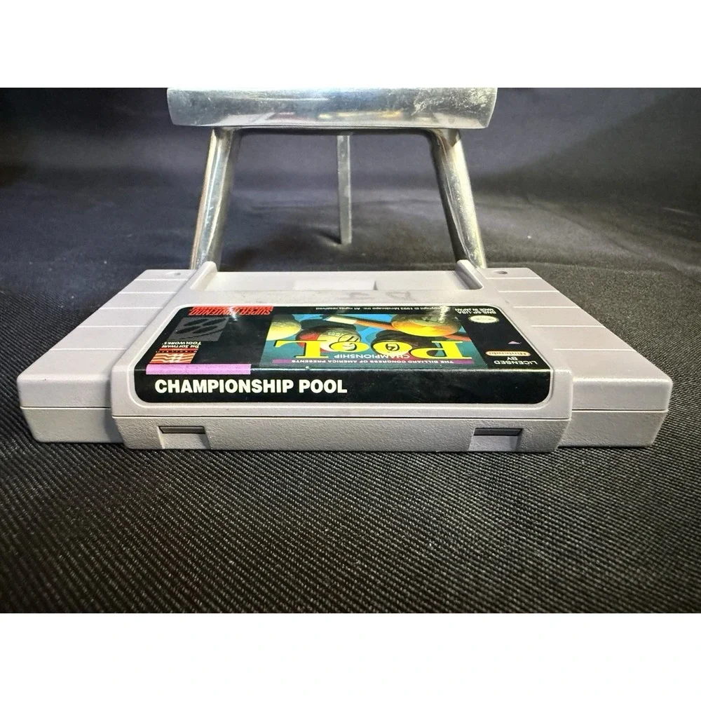 Championship Pool (Super Nintendo Entertainment System, 1993) SNES